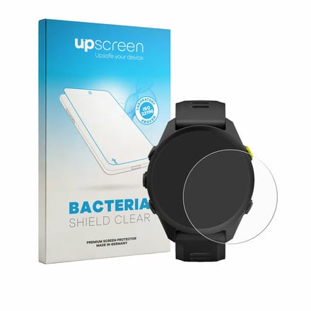 upscreen - Screenprotector voor Garmin Forerunner 70/170/170 Music - Folie Beschermfolie transparant antibacterieel