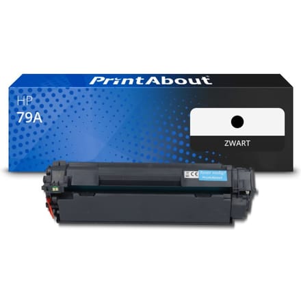 PrintAbout huismerk Toner 79A (CF279A) Zwart Geschikt voor HP