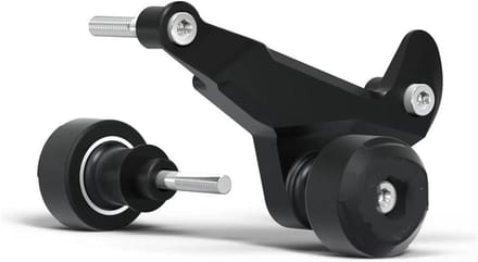 Motorframe Beschermers - Valbeugels Motor - Motorfiets Beschermen - Vergroot Steunvlak - Set van 2 - Mat Zwart