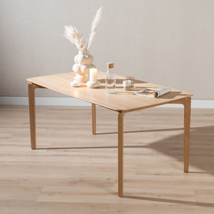 Bronx71® Scandinavische eettafel Cala naturel eiken 160 x 90 cm