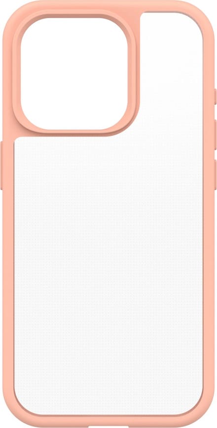 OtterBox React geschikt voor Apple iPhone 15 Pro Hoesje Transparant Roze