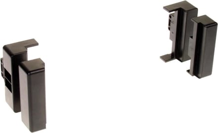 1-DIN Paneel geschikt voor Audi A4 B5 (8D) / A6 C4 (A4) / A8 D2 (4D0 Kleur: Zwart