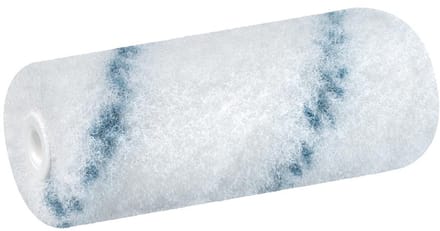 WESTEX verfroller klein 100mm wit/blauw polyamide pluche 11mm poolhoogte