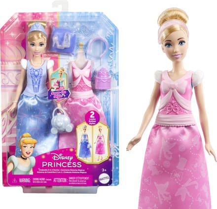 Disney Princess Assepoester 2-in-1 Stories Modepop – Veranderbare Jurken