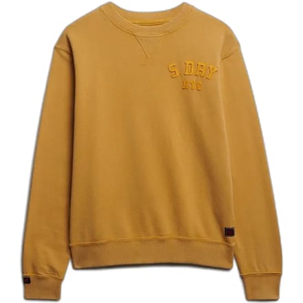 Superdry Vintage Athletic Tonal Crew Sweatshirt Bruin M Man