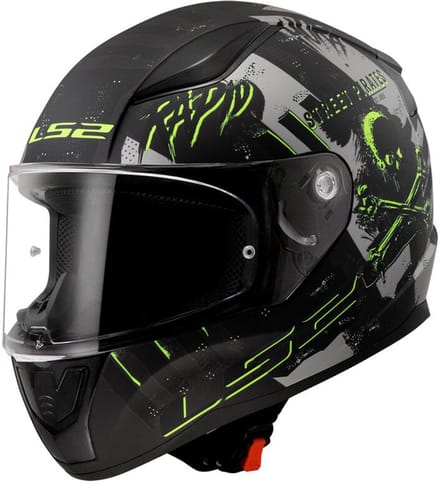 LS2 FF353 Rapid II Pirates M.Titanium 06 Integraalhelm - Maat 2XL - Helm