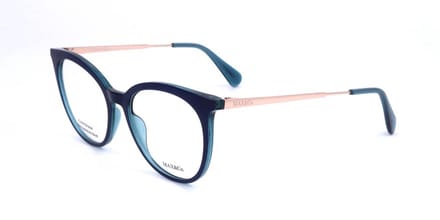 Max Co. Lunettes pour femmes Mo5050 092 Blue/52-17-140 blue