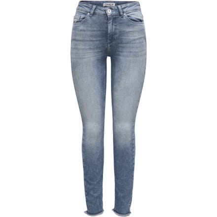 ONLY - ONLBLUSH MID SK ANK RW DNM REA158 - Meisjes - Jeans