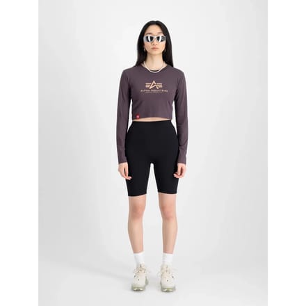 Dames sweatshirt Alpha Industries Basic Cropped