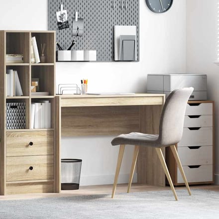 vidaXL - Bureau - Sonoma - Eik - 100 - x - 40 - x - 76 - cm