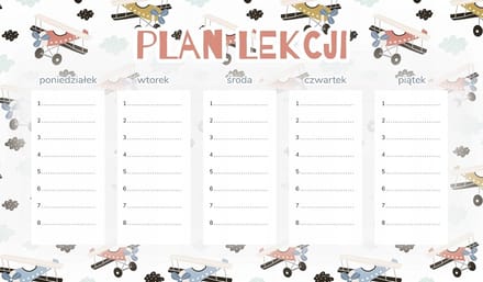 Wallvy - Magnetische Lesplan - 30x17.5cm - Personaliseerbaar - Beschrijfbaar