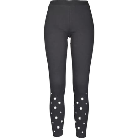 Urban Classics - Eyelet Legging - S - Zwart