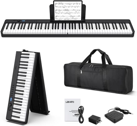 88 Toetsen Opvouwbaar Keyboard Piano Digitaal
