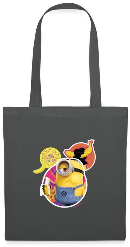 Minions Stuart Met Banaan Tas Van Stof Schoudertas