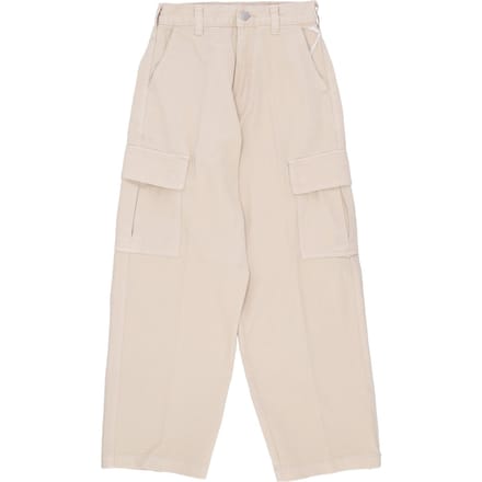 Lange heren cargo denim broek met grote pruik Clay