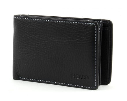 PICARD portemonnee Diego Wallet With Flap Black zwart