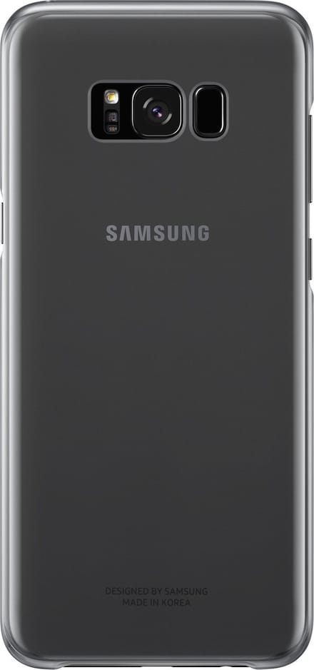 Samsung clear cover - zwart - voor Samsung G955 Galaxy S8 Plus