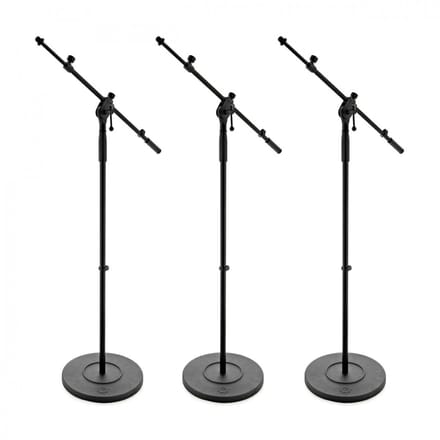 G4M Telescopische Boommicrofoonstatief, 3 Stuks