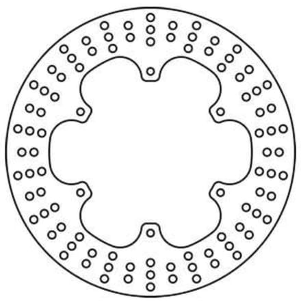 Remschijf TRW MOTO MST232