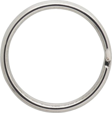 Sleutelring 14Mm Uitwendig Vernikkeld - 100 Stuks