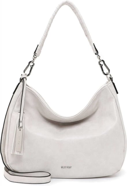 SURI FREY Schoudertas Ally Crossover Bag Ecru Crème
