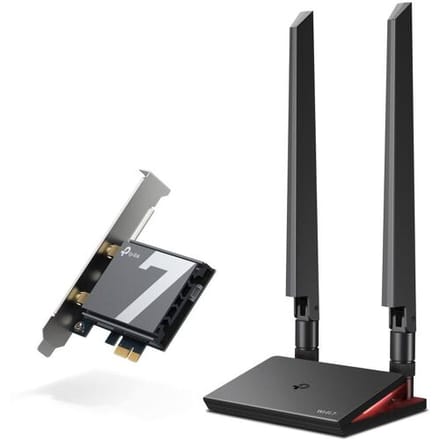 TP-Link Archer TBE550E BE9300 Wi-Fi 7 Bluetooth 5.4 PCIe Adapter