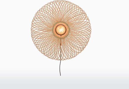 GOOD&MOJO Wandlamp Cango - Bamboe - Ø60cm - Binnen Scandinavisch,Bohemian