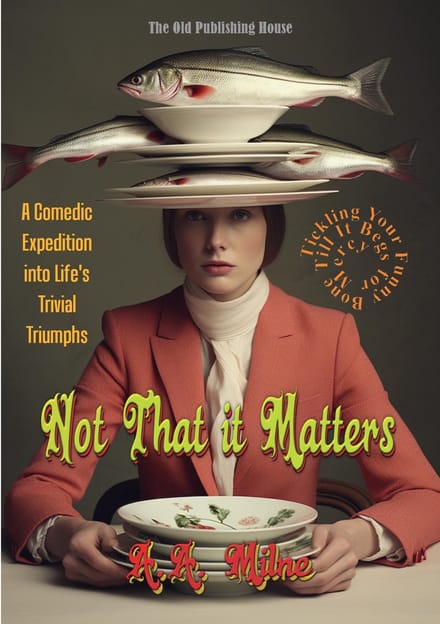 Not That It Matters - A. A. Milne