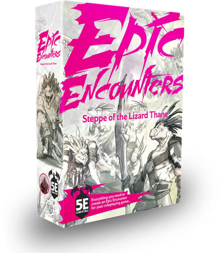 Epic Encounters Steppe of the Lizard Thane - RPG Miniaturen - Steamforged Games