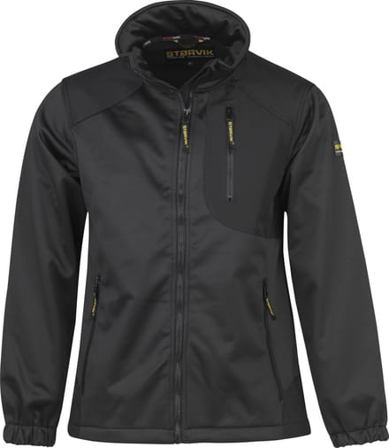 STØRVIK Zeus Softshell Werkjas 4 seizoenen Heren - Winddicht - Maat M - Zwart