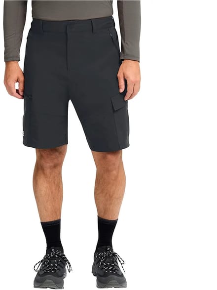Jack Wolfskin Ridge Hike Korte Broek Zwart 38 Man