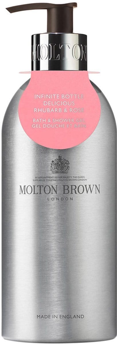 Molton Brown Bath & Body Delicious Rhubarb & Rose Bath & Shower Gel Infinite Bottle