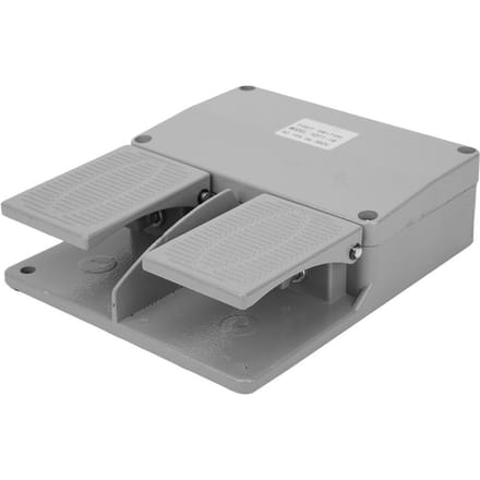 BERM Voetpedaalschakelaar Dubbel voor Elektrische Machine Voeding Klemset YDT1‑16 380VAC