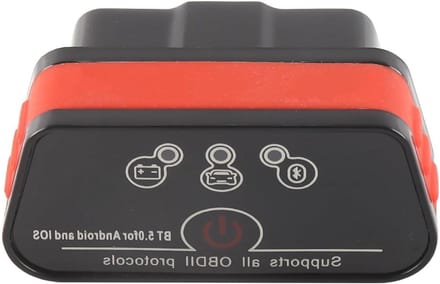 OBD2 Adapter Scanner - Autocodelezer Bluetooth - Auto Diagnose - Energiebesparend Ontwerp - 5 x 5 x 5 cm