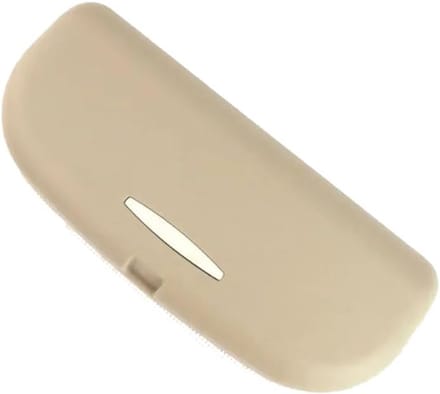 Autobrillenkoker - Opbergdoos - Veilig Opbergen - Krasbestendig - Compact Formaat - Beige