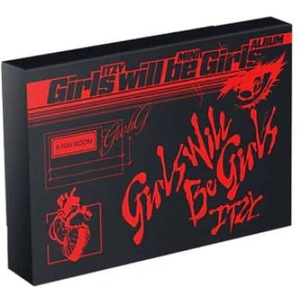 ITZY - [GIRLS WILL BE GIRLS] platformalbum POCAALBUM A(Red)