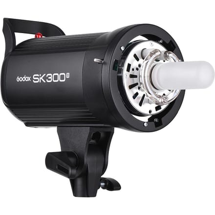 Godox SK300II Professionele compacte 300Ws studioflitser Stroboscooplamp Ingebouwd Godox 2.4G Draadloos X EU Plug gray
