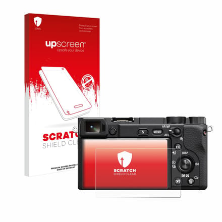 upscreen - Screenprotector voor Sony Alpha 6400 / 6400A - Folie Beschermfolie transparant