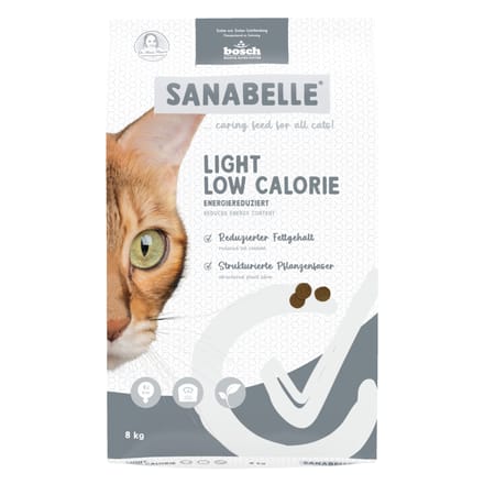 Bosch Sanabelle Serie - Katten Droogvoer - 8kg - Licht - Laag Calorie