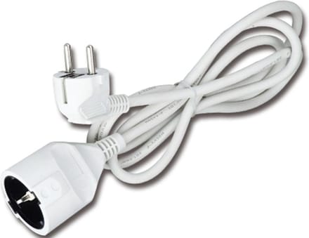 Verlengsnoer - Igia Gamon - 3680W - 3 Meter - Wit | Nederland