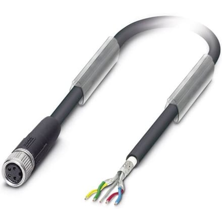 Phoenix Contact 1543304 Sensor/actuator dataconnector, geassembleerd M8 Aantal polen (sensoren): 4 Bus, recht 5.00 m 1 stuk(s)