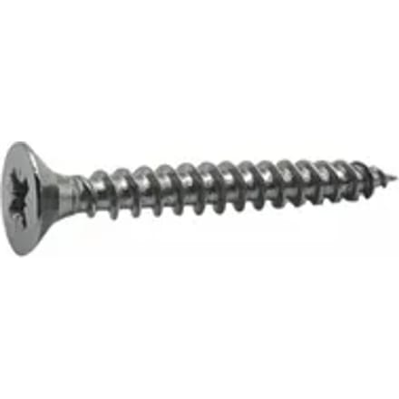 Sencys Universele Schroef Rvs Verzonken Kop Pozi - 6x50mm - 5 Stuks
