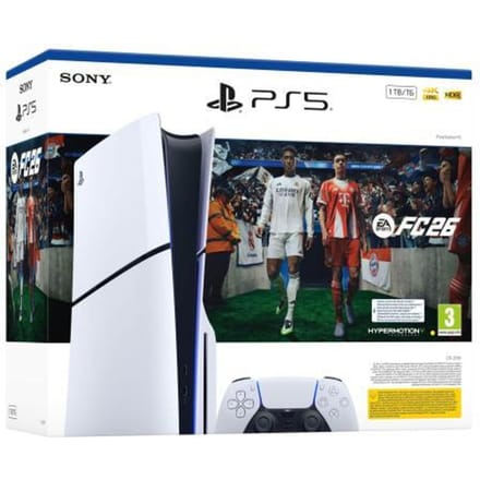 Sony PlayStation 5 Slim Pack-Disc Version Incl. FC 26 (PlayStation 5) Gebruikt