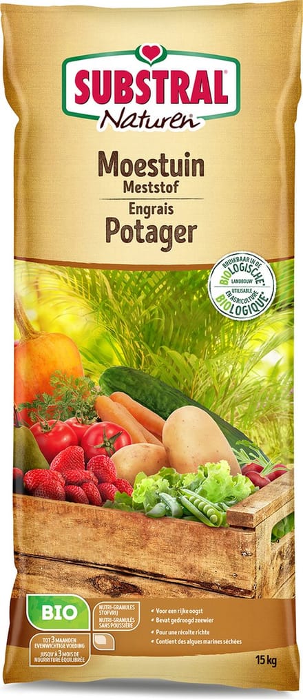 Naturen Moestuinmeststof 15kg