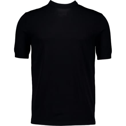 Genti Round Neck Ss T-shirts Zwart K4120-1260