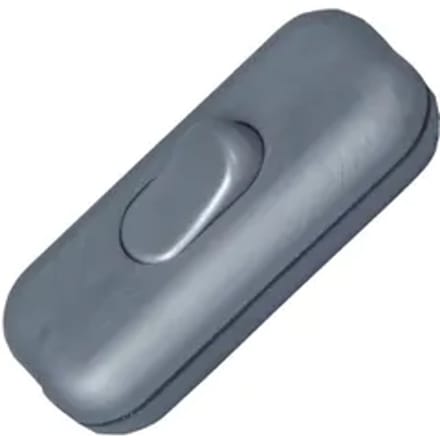 Kopp Snoerschakelaar 1 Polig 6a Zilver