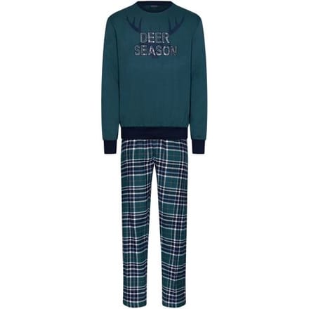 Pastunette Jongens pyjama herten Groen jongen 140
