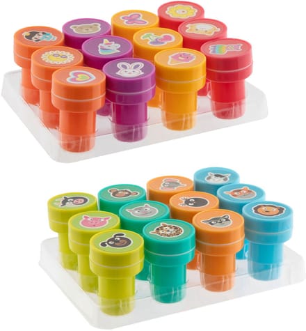 Stempelset Dieren, 12st.