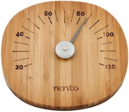 Bamboe Thermometer voor Sauna en Houtgestookte Badkuip