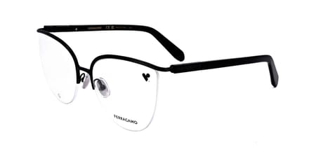 Ferragamo SF2227 Black 56/18/140 WOMAN Brilmonturen